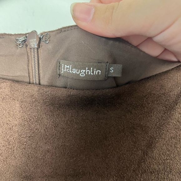 J.MCLAUGHLIN Tinley 3/4 Sleeve Sheath Dress mocha size small - Picture 5 of 8